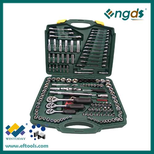 150pcs Sockets Set High Quality Hand Tool(Carbon steel)