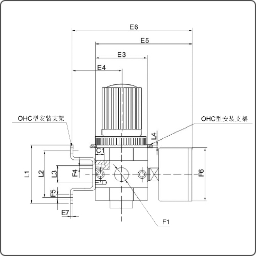 primary pressure regulating valve