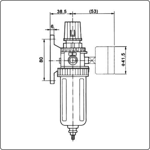 filter regulator lubricator unit