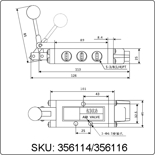 manual air valve