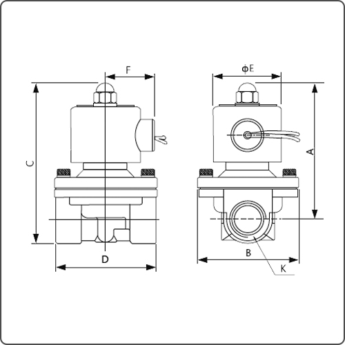 solenoid air valve