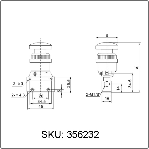 mechanical control valve