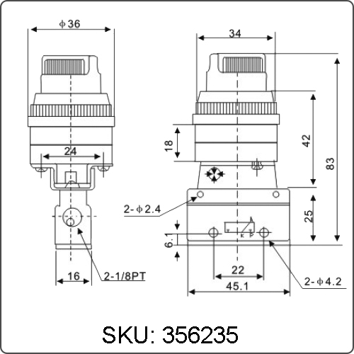 mechanical pneumatic valve