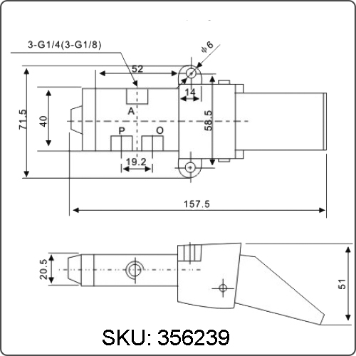 air foot valve