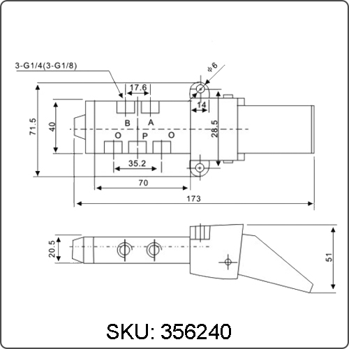 air foot valve