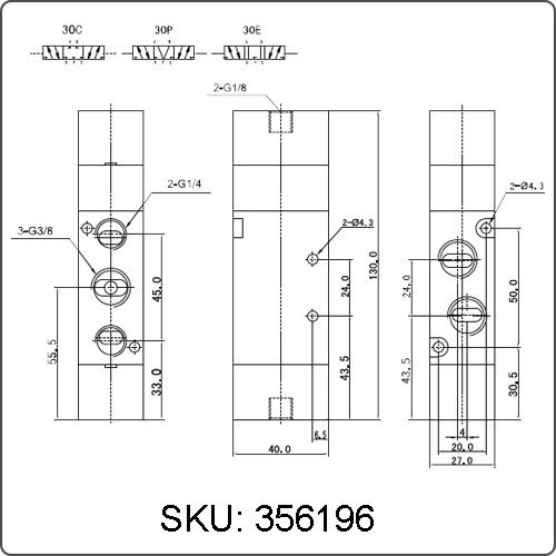 pneumatic control valve principle